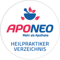 Partnersiegel der Onlineapotheke Aponeo